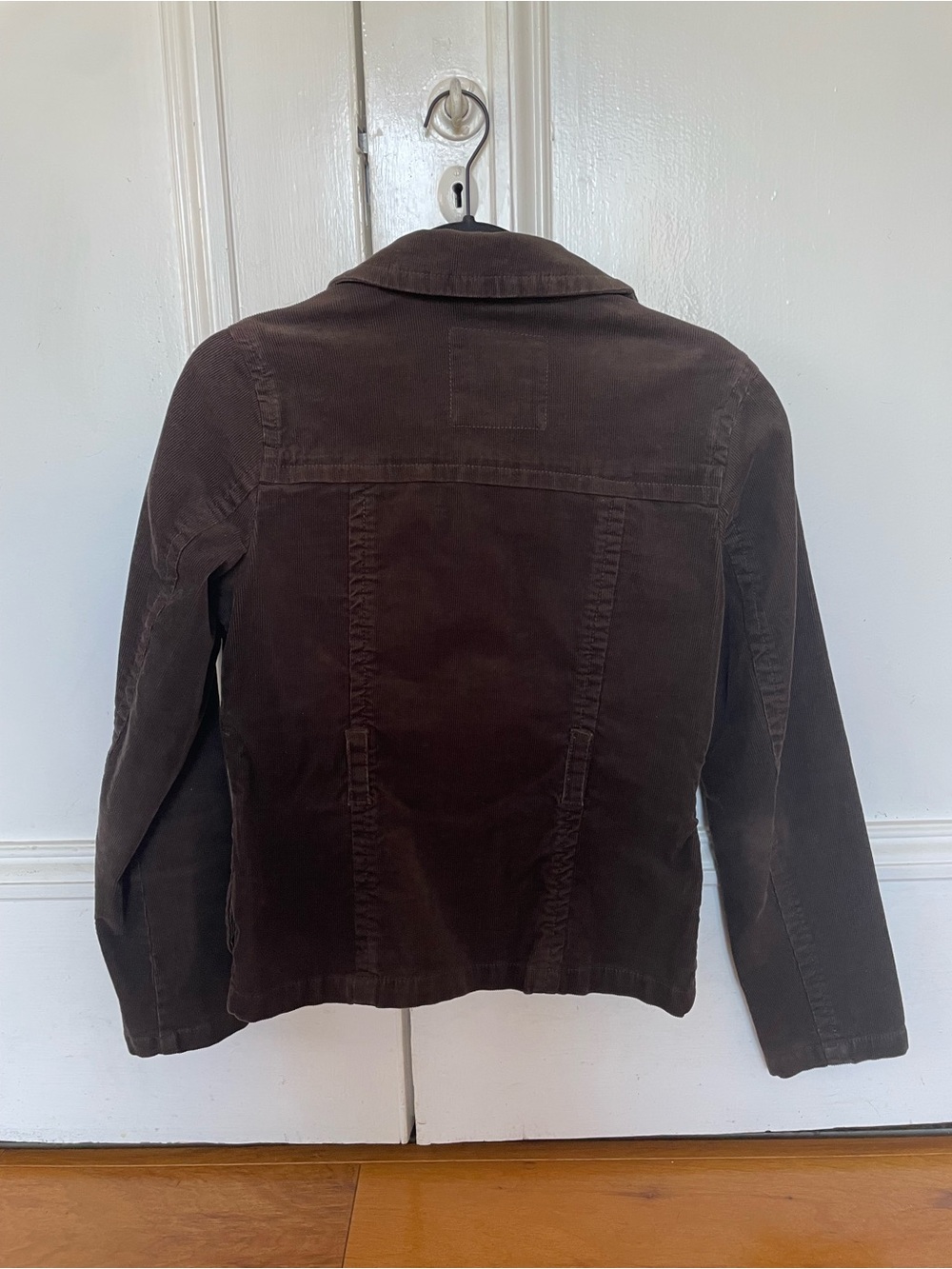 Corduroy Vintage Old Navy Women's Brown Button-Front Jacket - Picture 2 of 3